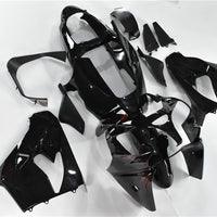 NT Fit for  2000-2001 ZX9R Plastic Kit Injection Fairing ABS Glossy Black N007