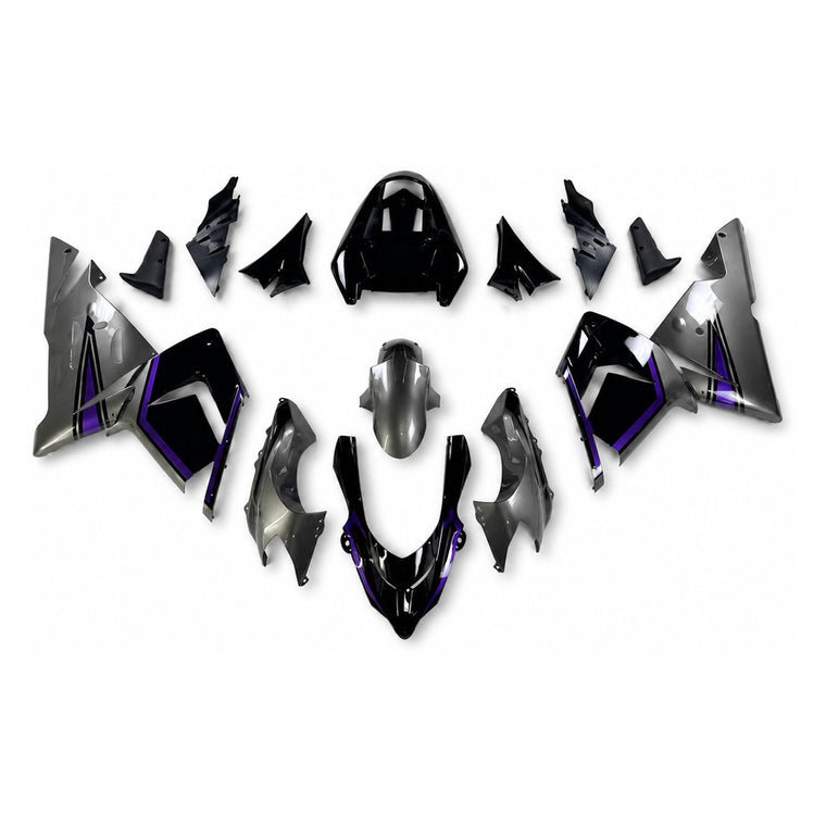 NT Fairing Fit for Kawasaki 2004-2005 ZX-10R N078- Purple Black | ABS Injection
