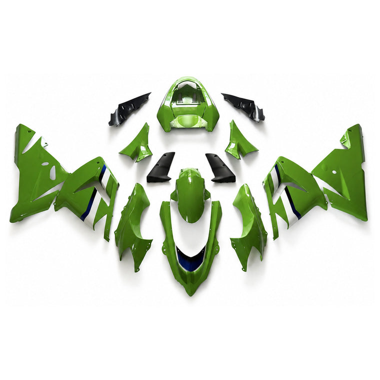 NT Fairing Fit for Kawasaki 2004-2005 ZX-10R N079- Green | ABS Injection