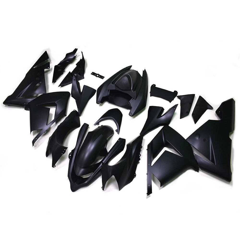 NT Fairing Fit for Kawasaki 2004-2005 ZX-10R T070- Matte Black | ABS Injection, US Stock