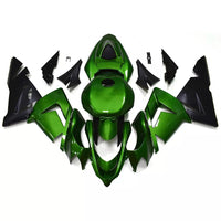 US STOCK NT Aftermarket Injection ABS Plastic Fairing Fit for ZX10R 2004-2005 Dark Green U068 Available in CA