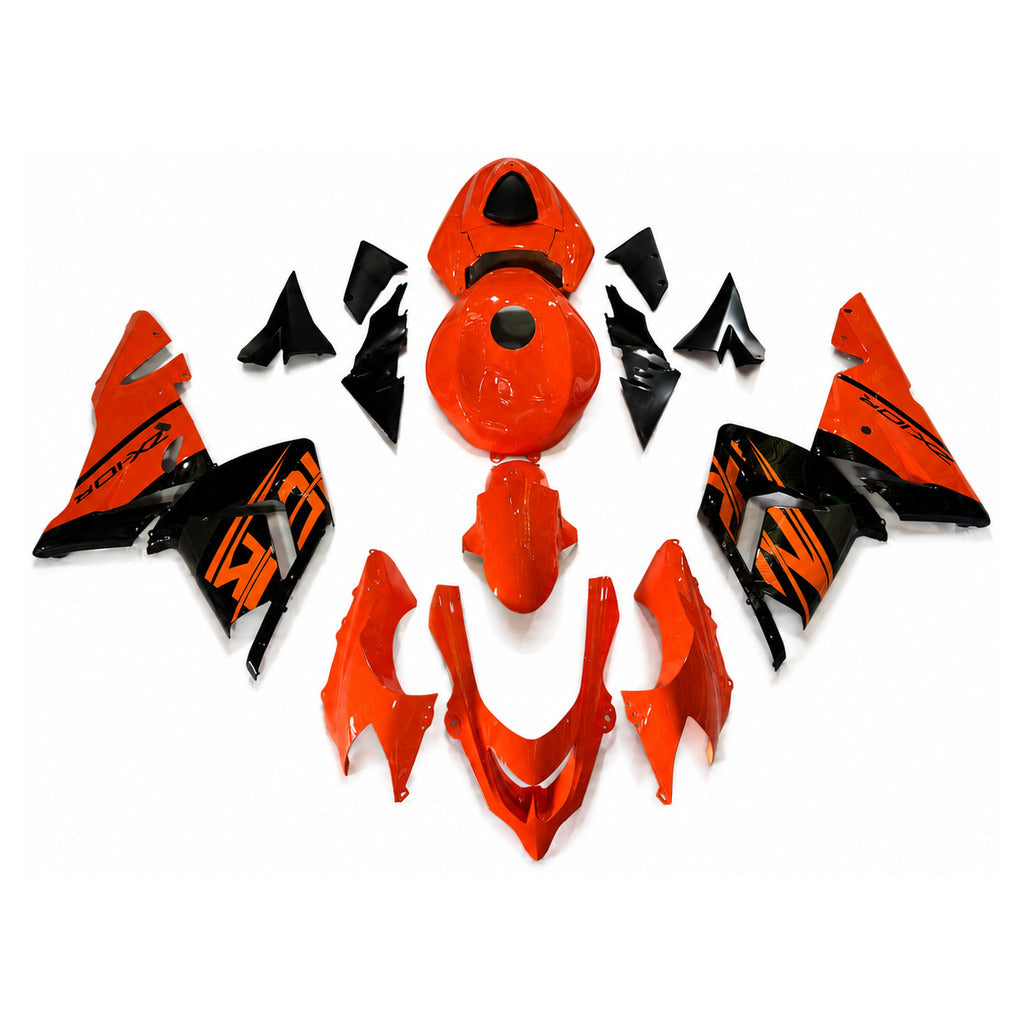 NT Fairing Fit for Kawasaki 2004-2005 ZX-10R N077- Red Gold Black | ABS Injection - 1