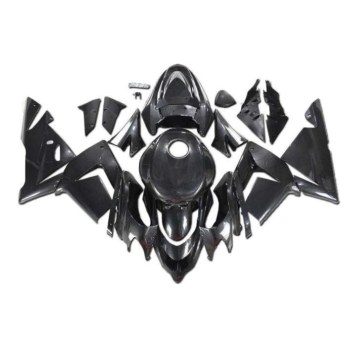 US STOCK NT Aftermarket Injection ABS Plastic Fairing Fit for ZX10R 2004-2005 Carbon Fiber Look S01 Available in CA
