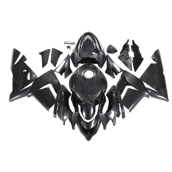 US STOCK NT Aftermarket Injection ABS Plastic Fairing Fit for ZX10R 2004-2005 Carbon Fiber Look S01 Available in CA