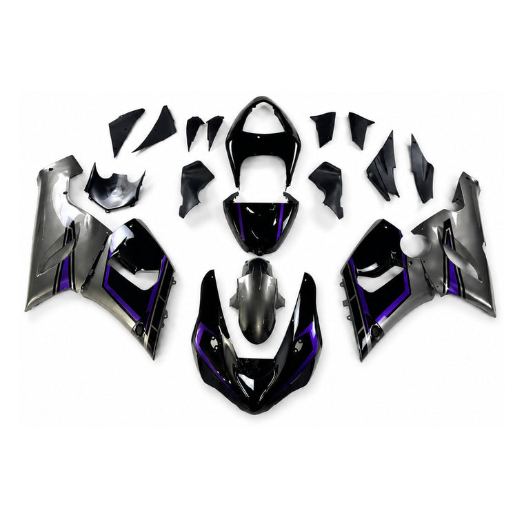 NT Fairing Fit for Kawasaki 2005-2006 ZX-6R N087- Purple Black | ABS Injection