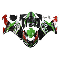 NT Aftermarket Injection ABS Plastic Fairing Fit for ZX10R 2006-2007 Green Black Red N048