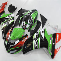 NT Aftermarket Injection ABS Plastic Fairing Fit for ZX10R 2006-2007 Green Black Red N048