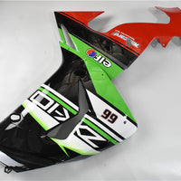 NT Aftermarket Injection ABS Plastic Fairing Fit for ZX10R 2006-2007 Green Black Red N048