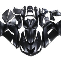 NT Aftermarket Injection ABS Plastic Fairing Fit for ZX14R 2006-2011 Matte Black N015