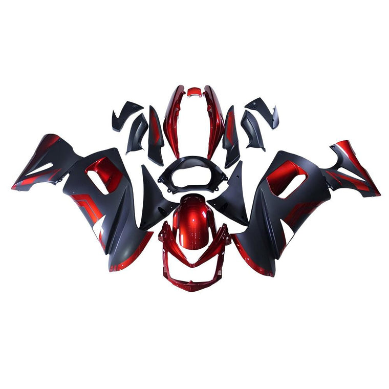 NT Fairing Fit for Kawasaki 2006-2008 EX650R N023- Er 6f Black Red | ABS Injection