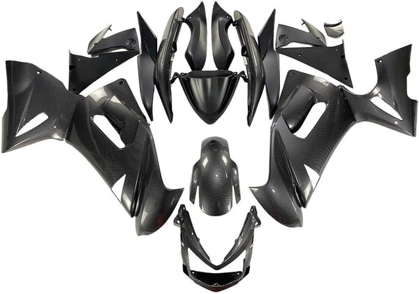 US STOCK NT ABS Plastic Fairing Fit for  Ninja 650R 2006-2008 ER6F Bodywork Carbon Fiber Look S01 Available in TX
