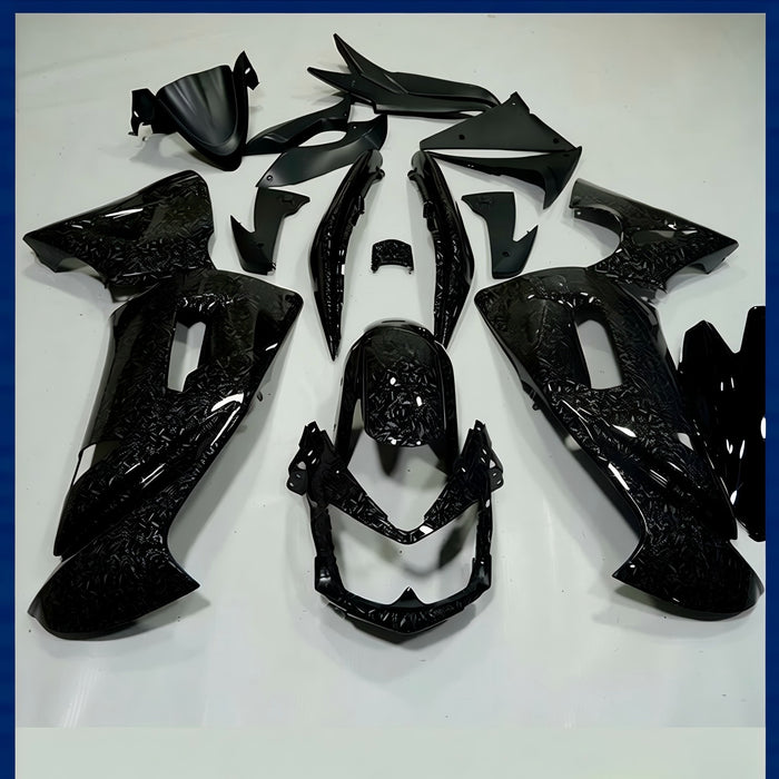 NT Injection ABS Plastic Fairing Fit for  Ninja 650R 2006-2008 ER6F Bodywork Forged Carbon Fiber Look S02