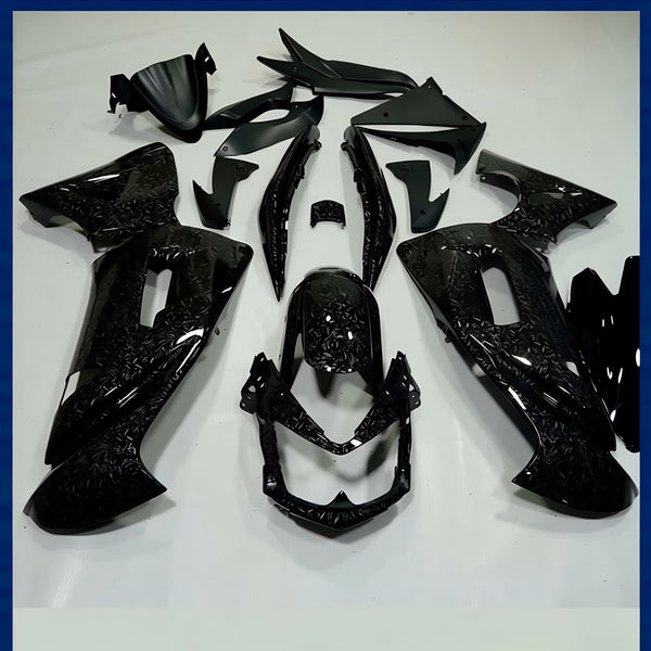 NT Injection ABS Plastic Fairing Fit for  Ninja 650R 2006-2008 ER6F Bodywork Forged Carbon Fiber Look S02