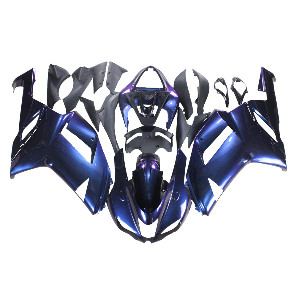 NT Fairing Fit for Kawasaki 2007-2008 ZX-6R N067- Chameleon Purple | ABS Injection