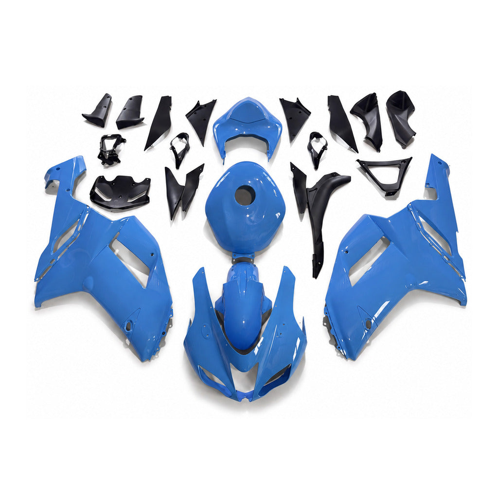 NT Fairing Fit for Kawasaki 2007-2008 ZX-6R U087- Blue Black | ABS Injection - 1