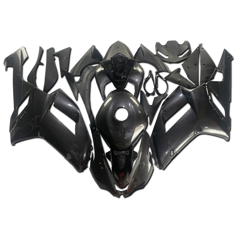 NT Fairing Fit for Kawasaki 2007-2008 ZX-6R U01- With Tank Cover Carbon Fiber Look | ABS Injection