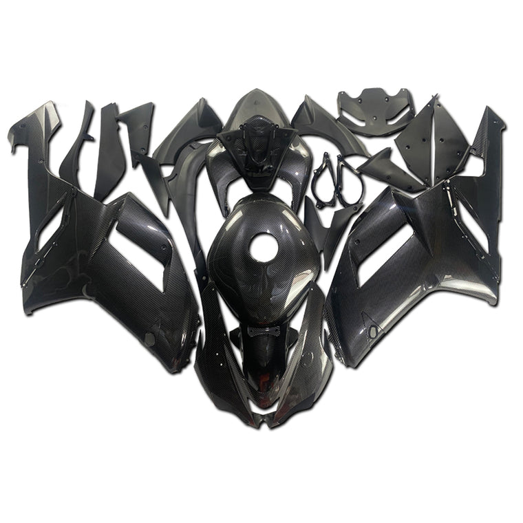 NT Fairing Fit for Kawasaki 2007-2008 ZX-6R U01- With Tank Cover Carbon Fiber Look | ABS Injection