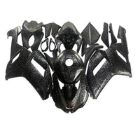 NT Aftermarket Injection ABS Plastic Fairing Fit for ZX6R 636 2007-2008 With Full Tank Cover Forged Carbon Fiber Look U02
