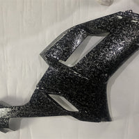 NT Aftermarket Injection ABS Plastic Fairing Fit for ZX6R 636 2007-2008 With Full Tank Cover Forged Carbon Fiber Look U02
