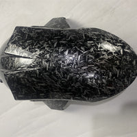 NT Aftermarket Injection ABS Plastic Fairing Fit for ZX6R 636 2007-2008 With Full Tank Cover Forged Carbon Fiber Look U02
