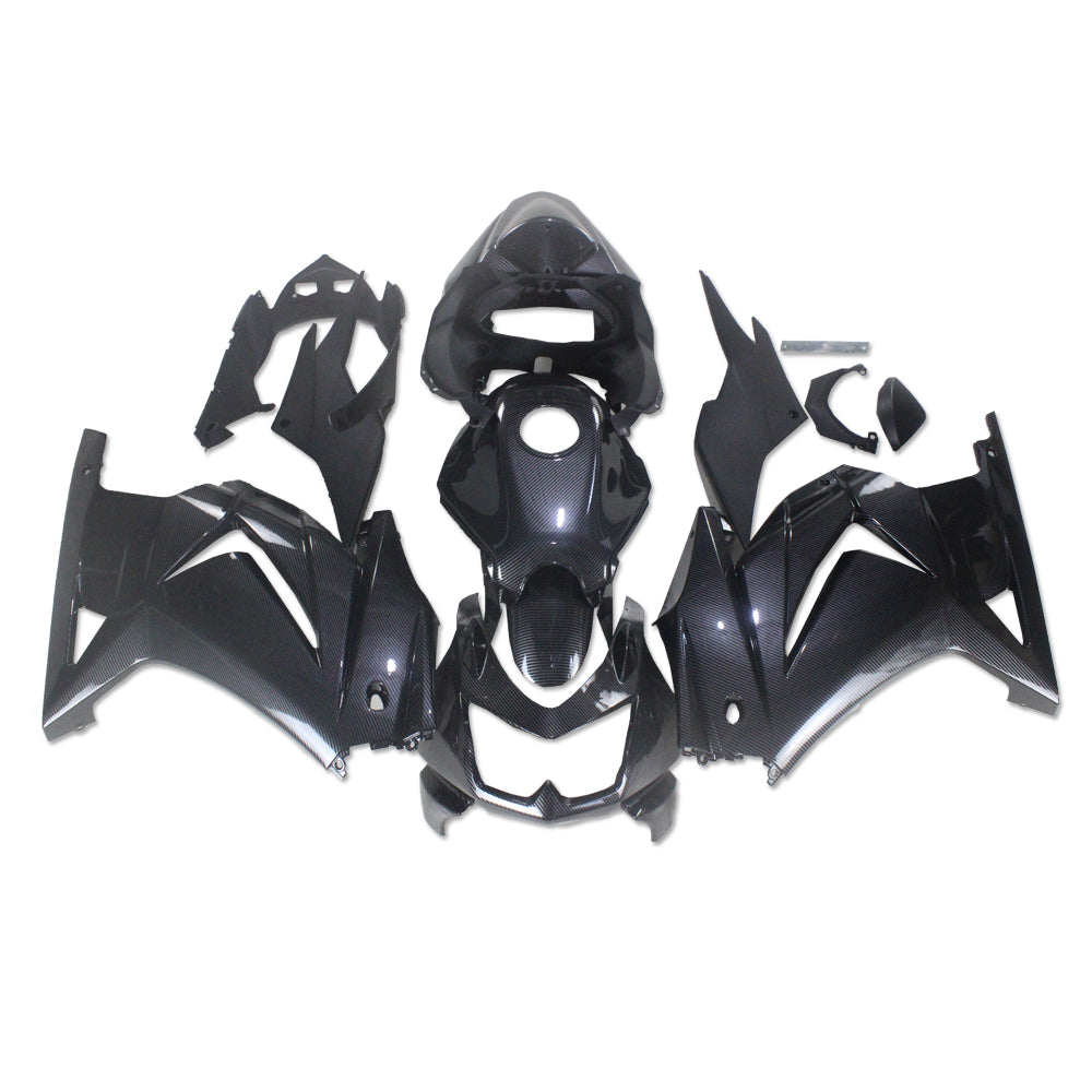 NT Fairing Fit for Kawasaki 2008-2012 EX250 S01- Carbon Fiber Look | ABS Injection, US Stock