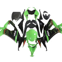 US STOCK NT Aftermarket Injection ABS Plastic Fairing Fit for ZX10R 2008-2010 Green Black Red KRT N062 Available in TX