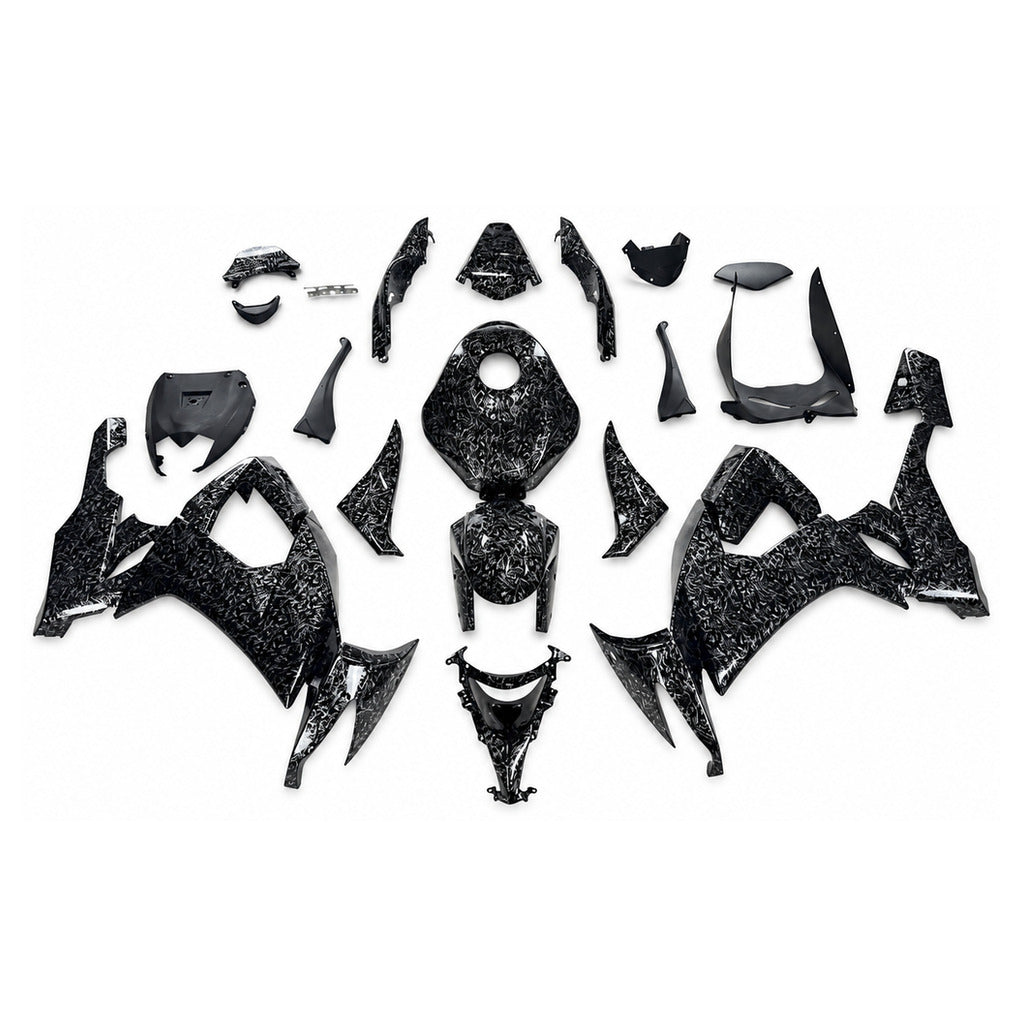 NT Fairing Fit for Kawasaki 2008-2010 ZX-10R N02- Black | ABS Injection - 1