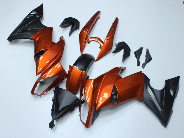 NT Injection Plastic Fairing Kit Fit for  Ninja 650R 2009-2011 ER6F Orange N004