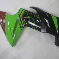 NT Aftermarket ABS Plastic Fairing Fit for EX650R 2009-2011 Green Black N017