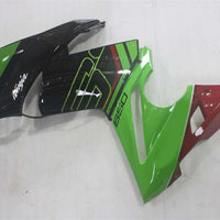 NT Aftermarket ABS Plastic Fairing Fit for EX650R 2009-2011 Green Black N017