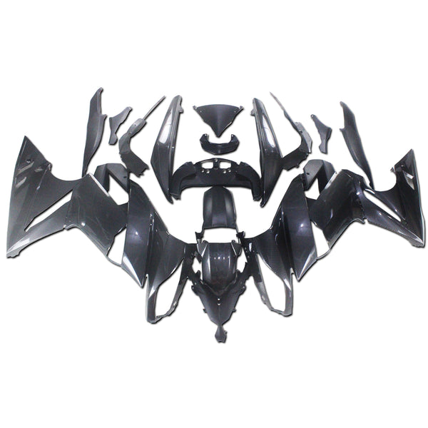 NT Aftermarket ABS Plastic Fairing Fit for EX650R 2009-2011 Carbon Fiber Look S01