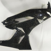 NT Aftermarket Injection ABS Plastic Fairing Fit for ZX6R 636 2009-2012 Forged Carbon Fiber Look S02