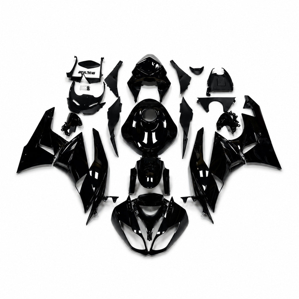 NT Fairing Fit for Kawasaki 2009-2012 ZX-6R U003- Black | ABS Injection - 1