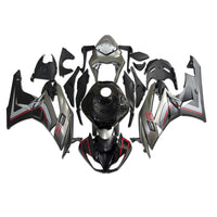 NT Injection Plastic Fairing Fit for  2009-2012 ZX6R Gray Black U083