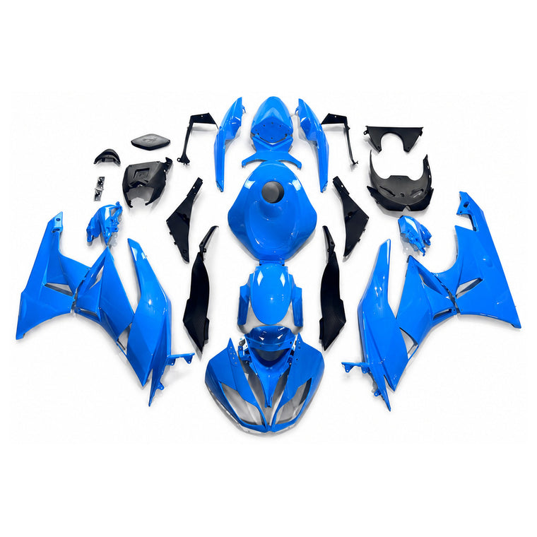 NT Fairing Fit for Kawasaki 2009-2012 ZX-6R N091- Baby Blue | ABS Injection, US Stock