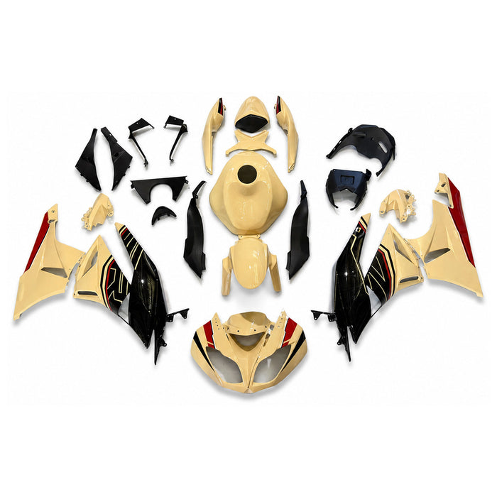 NT Aftermarket Injection ABS Plastic Fairing Fit for KAWASAKI Ninja ZX6R 636 2009-2012 Desert tan N092