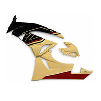 NT Aftermarket Injection ABS Plastic Fairing Fit for KAWASAKI Ninja ZX6R 636 2009-2012 Desert tan N092