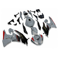 NT Aftermarket Injection ABS Plastic Fairing Fit for KAWASAKI Ninja ZX6R 636 2009-2012 Nardo Gray Black N093
