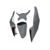 NT Aftermarket Injection ABS Plastic Fairing Fit for KAWASAKI Ninja ZX6R 636 2009-2012 Nardo Gray Black N093
