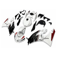 NT Aftermarket Injection ABS Plastic Fairing Fit for KAWASAKI Ninja ZX6R 636 2009-2012 White Black N094
