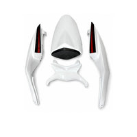 NT Aftermarket Injection ABS Plastic Fairing Fit for KAWASAKI Ninja ZX6R 636 2009-2012 White Black N094