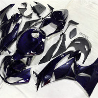 NT Aftermarket Injection ABS Plastic Fairing Fit for ZX6R 636 2009-2012 Purple Forged Carbon Fiber Look US03