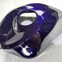 NT Aftermarket Injection ABS Plastic Fairing Fit for ZX6R 636 2009-2012 Purple Forged Carbon Fiber Look US03