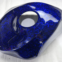 NT Aftermarket Injection ABS Plastic Fairing Fit for ZX6R 636 2009-2012 Blue Forged Carbon Fiber Look US04