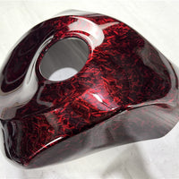 NT Aftermarket Injection ABS Plastic Fairing Fit for ZX6R 636 2009-2012 Red Forged Carbon Fiber Look US06