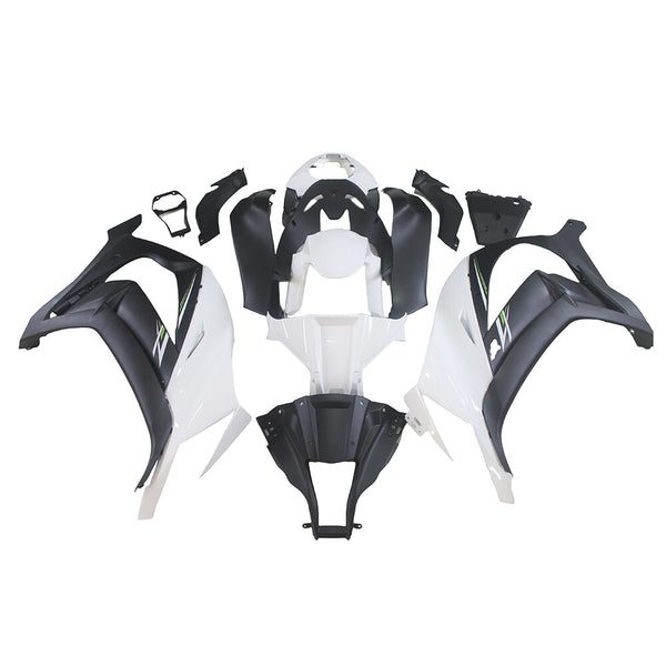 NT Aftermarket Injection ABS Plastic Fairing Fit for ZX10R 2011-2015 Black White N082