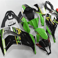 NT Aftermarket Injection ABS Plastic Fairing Fit for ZX10R 2011-2015 Green Black N036