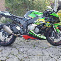 NT Aftermarket Injection ABS Plastic Fairing Fit for ZX10R 2011-2015 Green Black N036