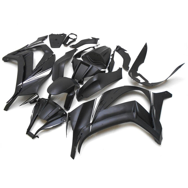 US STOCK NT Aftermarket Injection ABS Plastic Fairing Fit for ZX10R 2011-2015 Black N077 Available in TX
