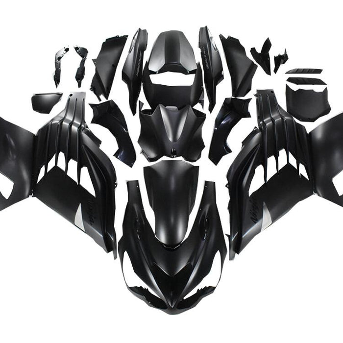 US STOCK NT Aftermarket Injection ABS Plastic Fairing Fit for ZX14R 2012-2024 Matte Black N015 Available in CA